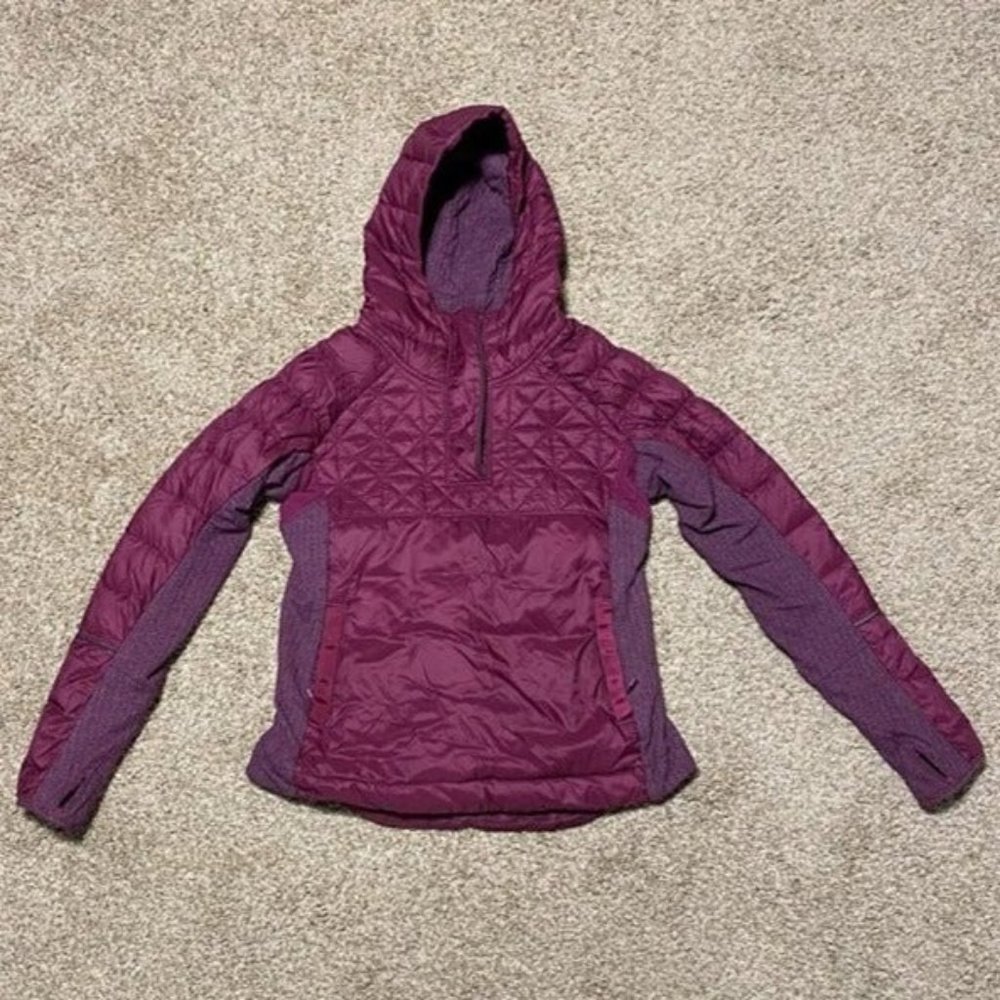 Ivivva Fuchsia Colored Pullover Jacket  Half Zip Size Youth 14